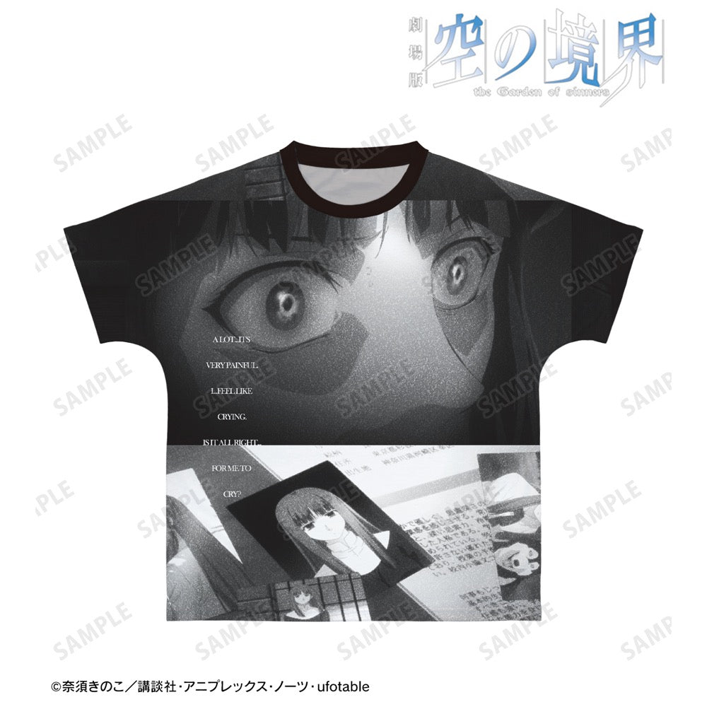劇場版「空の境界」 浅上藤乃 フルグラフィックTシャツユニセックス(サイズ/XXS) 图片 2 | AniSmile