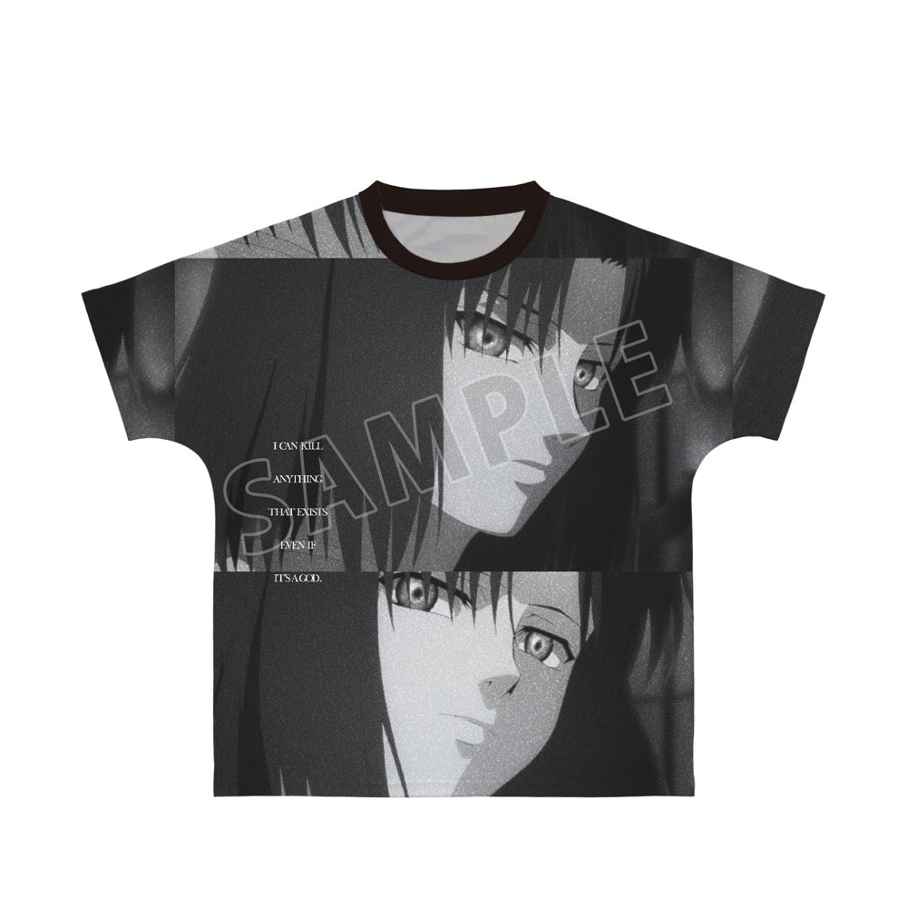 劇場版「空の境界」 両儀式 フルグラフィックTシャツユニセックス(サイズ/XXS) - AniSmile