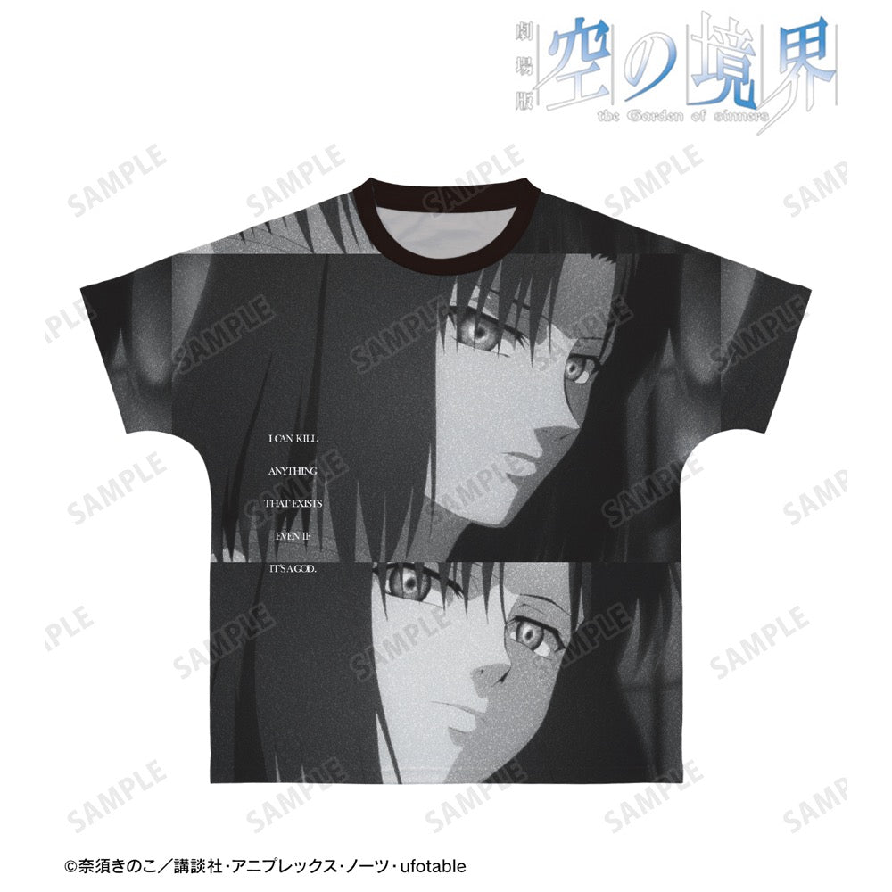 劇場版「空の境界」 両儀式 フルグラフィックTシャツユニセックス(サイズ/XXS) 画像 2 | AniSmile