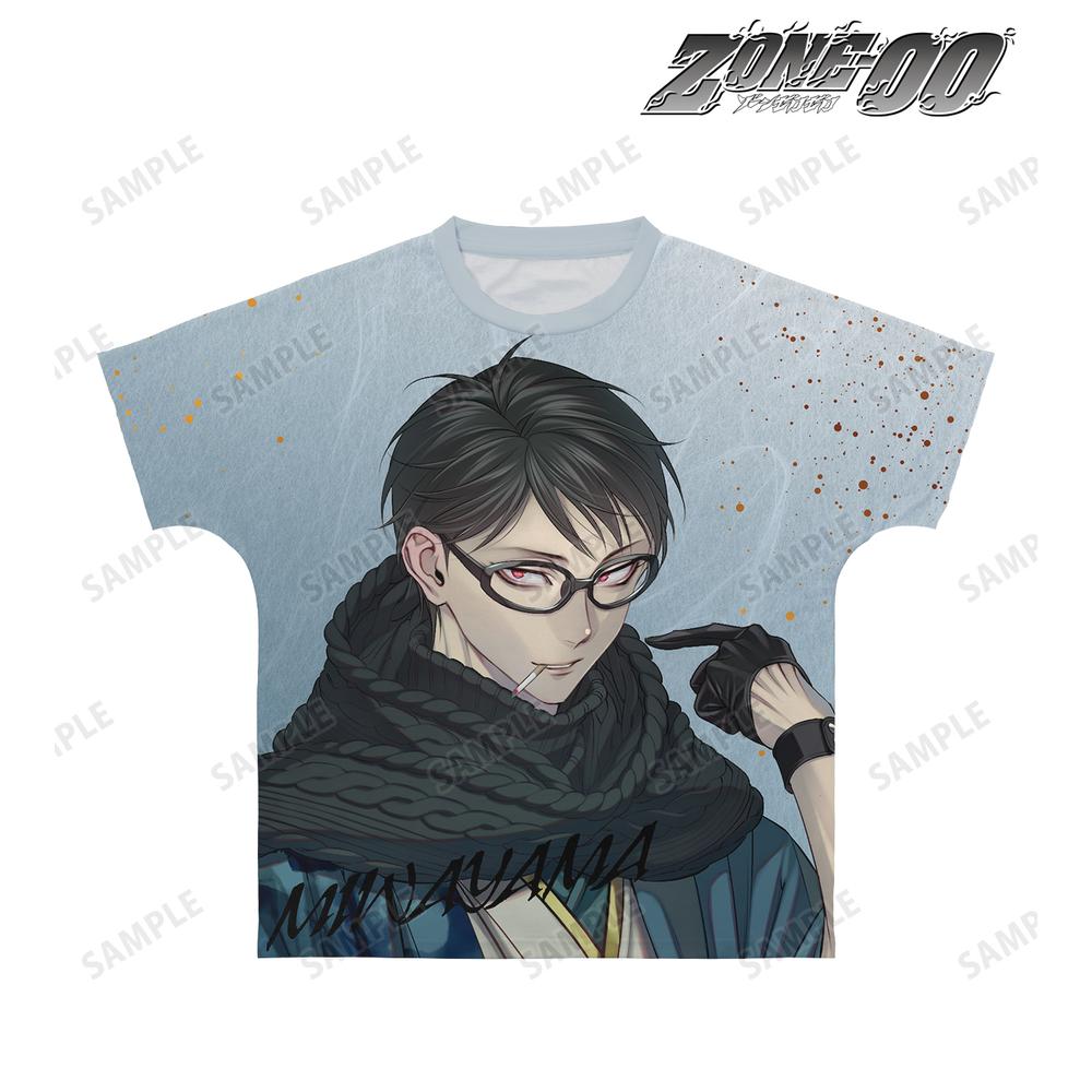 ZONE-00 九条キヨ先生 描き下ろし 三輪山 和装ver. フルグラフィックTシャツユニセックス(サイズ/XXXL) 图片 2 | AniSmile