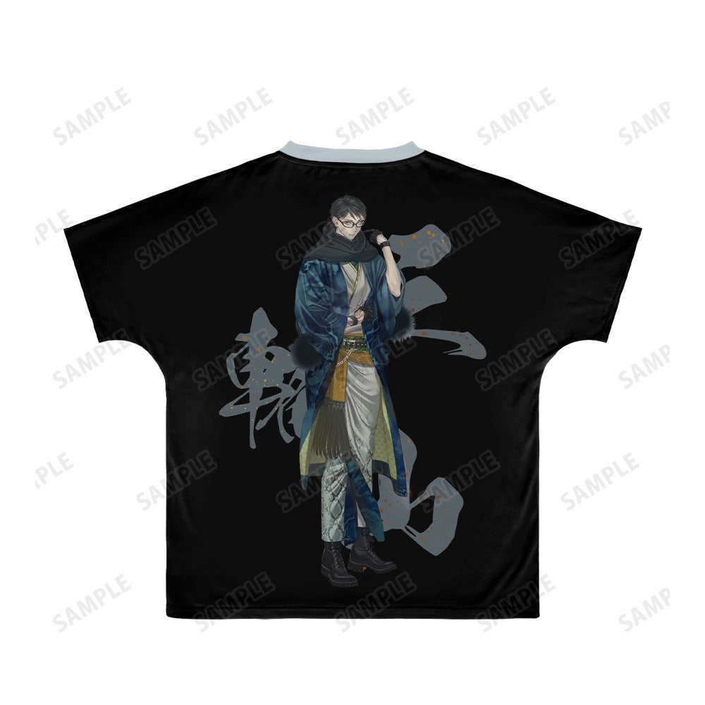 ZONE-00 九条キヨ先生 描き下ろし 三輪山 和装ver. フルグラフィックTシャツユニセックス(サイズ/XXS) 图片 3 | AniSmile