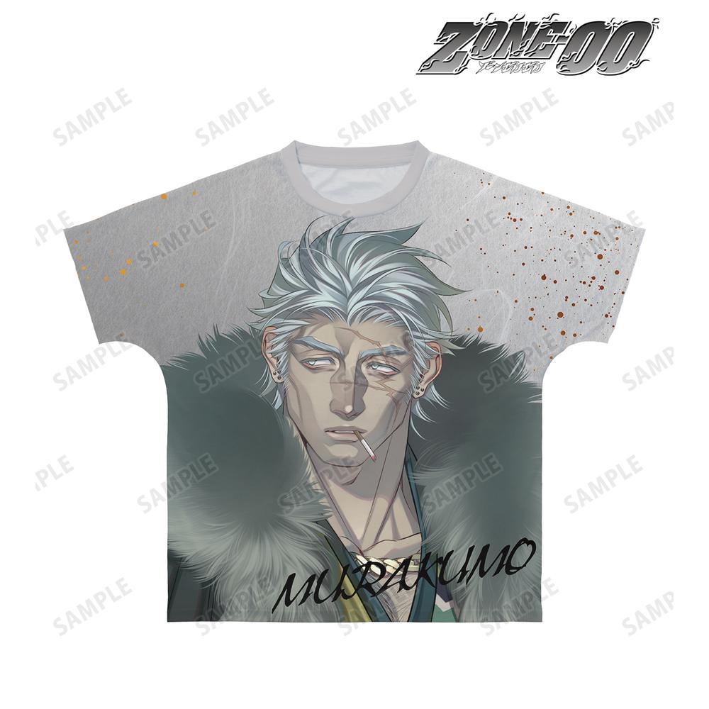 ZONE-00 九条キヨ先生 描き下ろし 叢雲 和装ver. フルグラフィックTシャツユニセックス(サイズ/L) 图片 2 | AniSmile