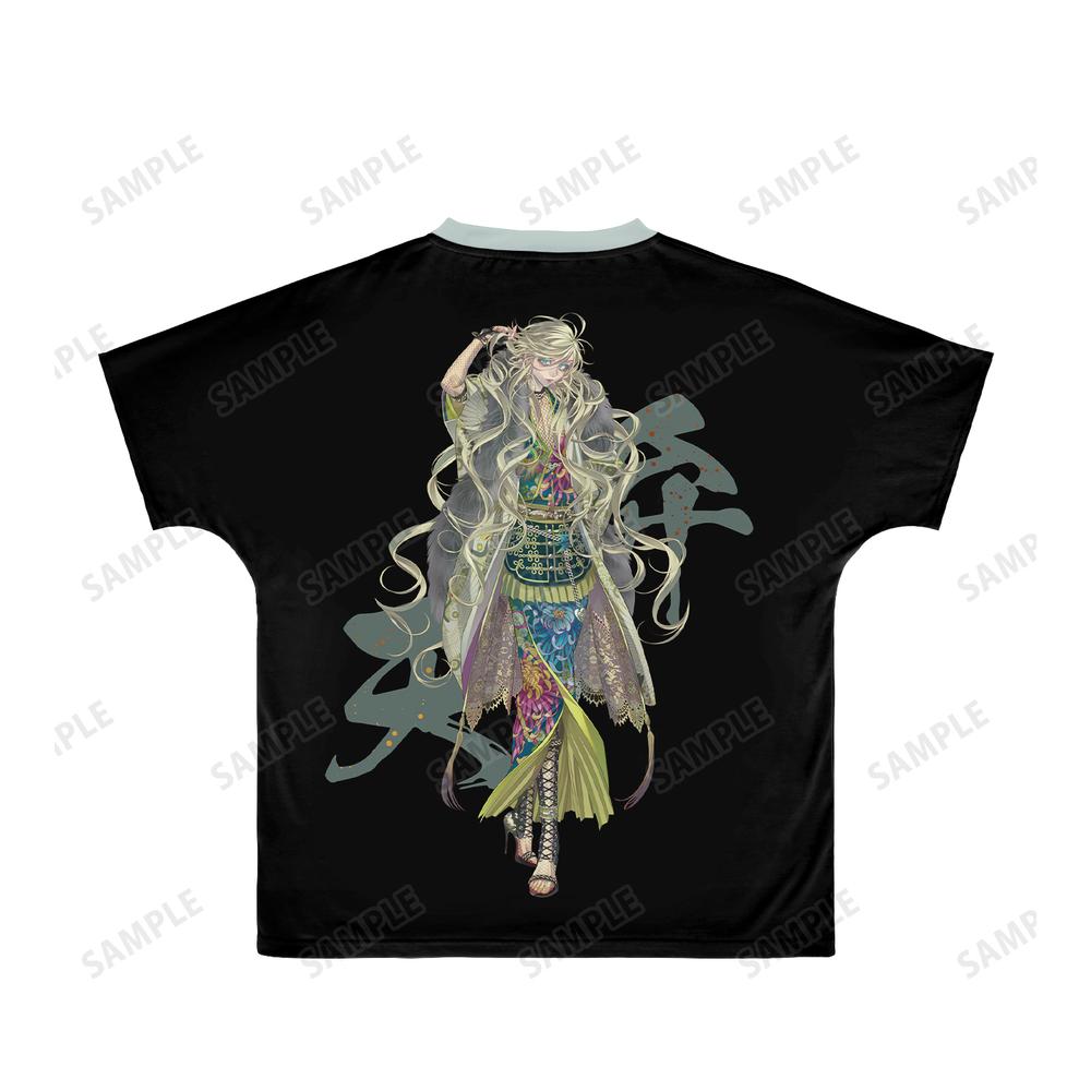 ZONE-00 九条キヨ先生 描き下ろし 弁天 和装ver. フルグラフィックTシャツユニセックス(サイズ/L) 图片 3 | AniSmile