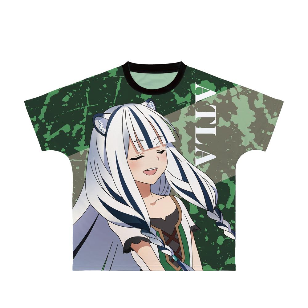 TVアニメ『盾の勇者の成り上がり Season 3』 アトラ フルグラフィックTシャツユニセックス(サイズ/XXL) - official product image | AniSmile