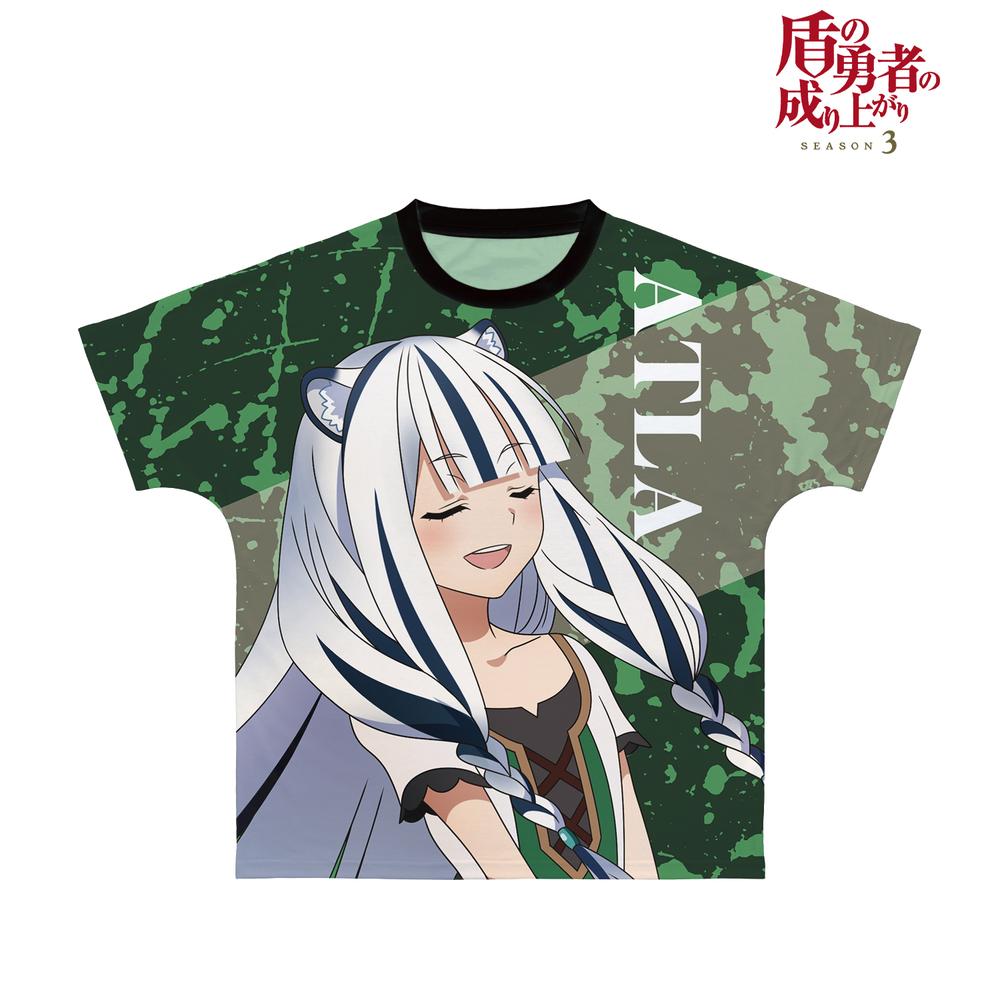 TVアニメ『盾の勇者の成り上がり Season 3』 アトラ フルグラフィックTシャツユニセックス(サイズ/XXL) Image 2 | AniSmile