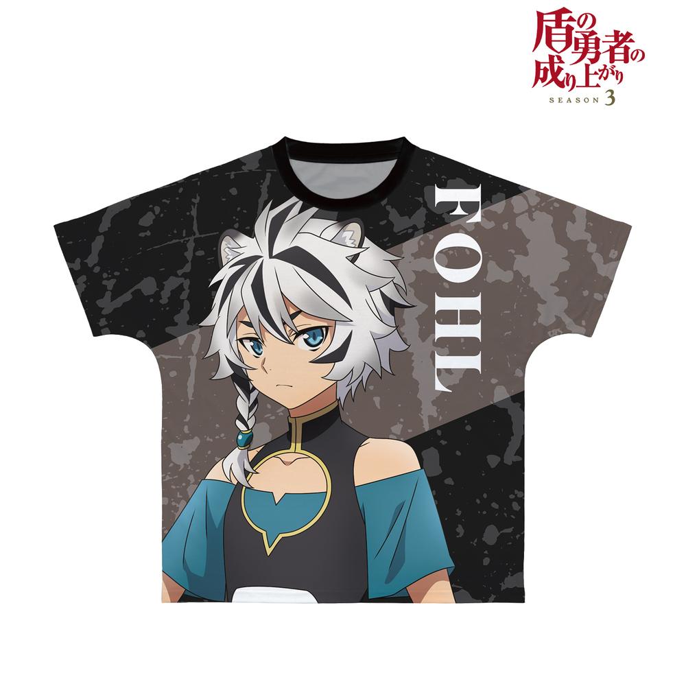 TVアニメ『盾の勇者の成り上がり Season 3』 フォウル フルグラフィックTシャツユニセックス(サイズ/XL) Image 2 | AniSmile