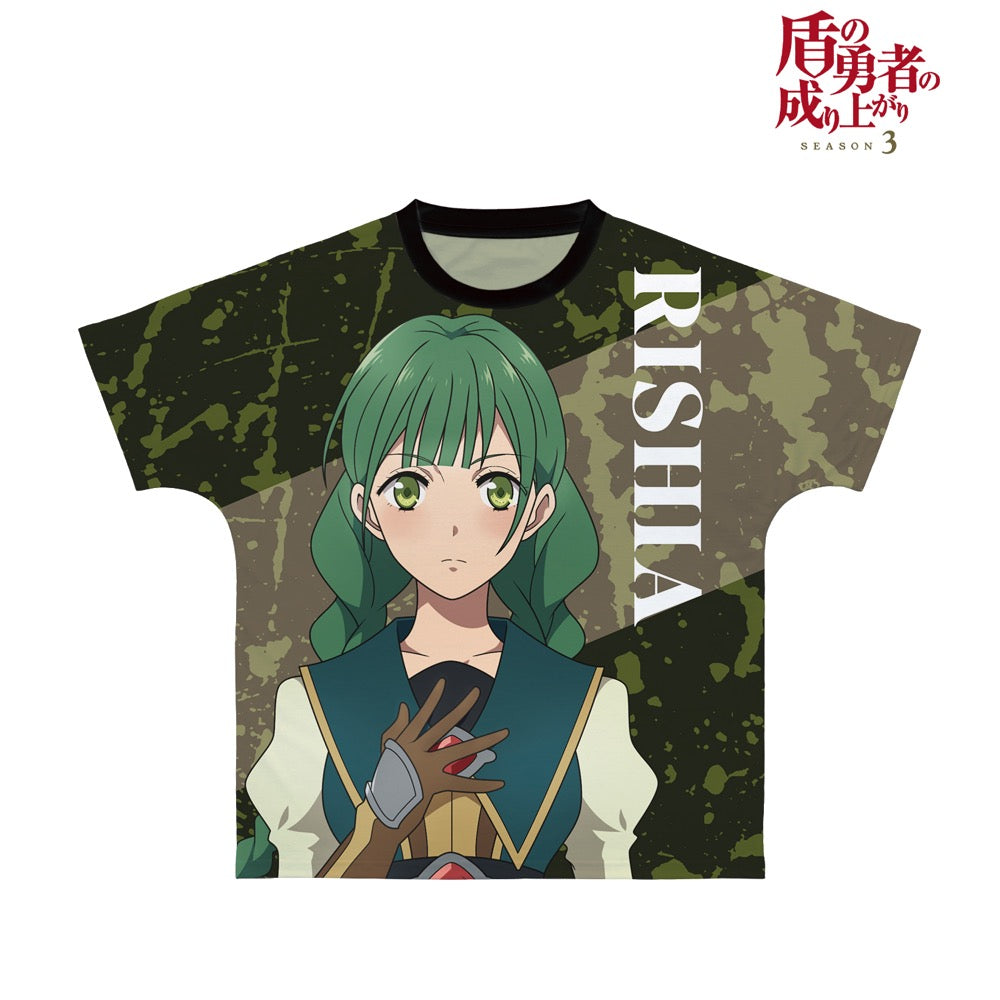 TVアニメ『盾の勇者の成り上がり Season 3』 リーシア フルグラフィックTシャツユニセックス(サイズ/XXS) Image 2 | AniSmile