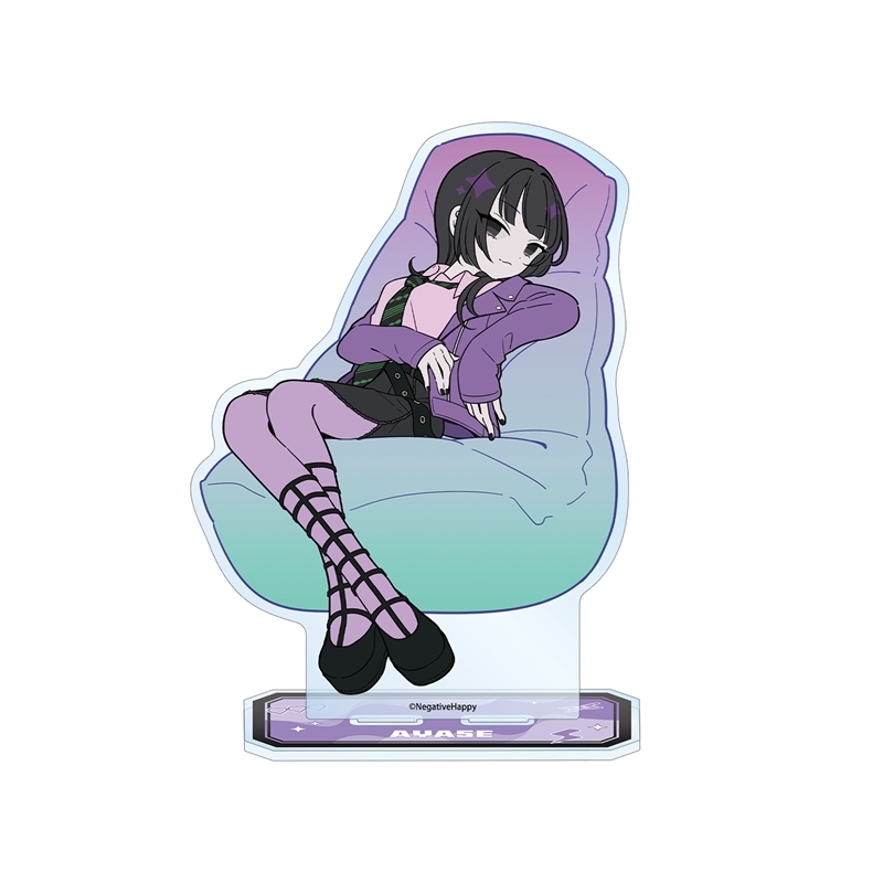 ネガティヴハッピィ 描き下ろし アヤセ 2nd MVネガティヴver. BIGアクリルスタンド - AniSmile