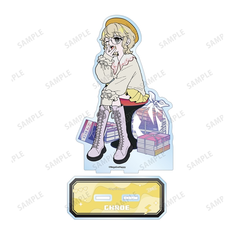 ネガティヴハッピィ 描き下ろし クロエ 2nd MVネガティヴver. BIGアクリルスタンド Image 3 | AniSmile
