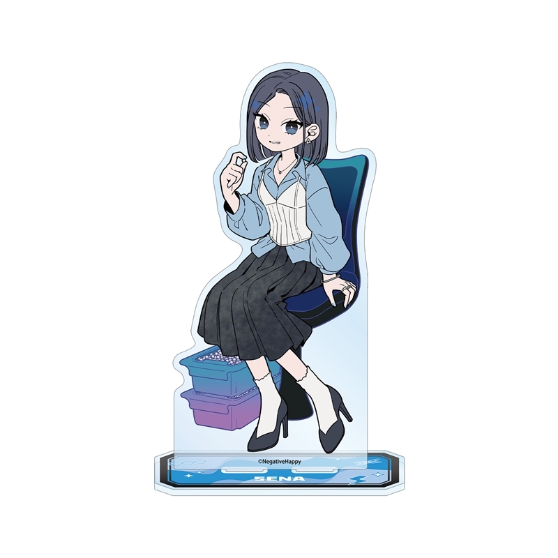 ネガティヴハッピィ 描き下ろし セナ 2nd MVネガティヴver. BIGアクリルスタンド - AniSmile