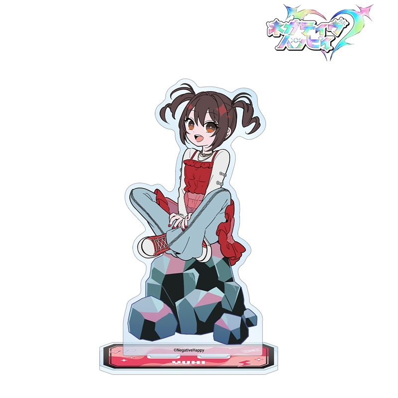 ネガティヴハッピィ 描き下ろし ユウヒ 2nd MVネガティヴver. BIGアクリルスタンド Image 2 | AniSmile