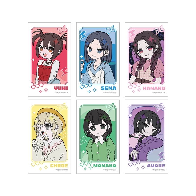 ネガティヴハッピィ 描き下ろし 2nd MVネガティヴver. トレーディングイラストカード(単位/単品) - AniSmile