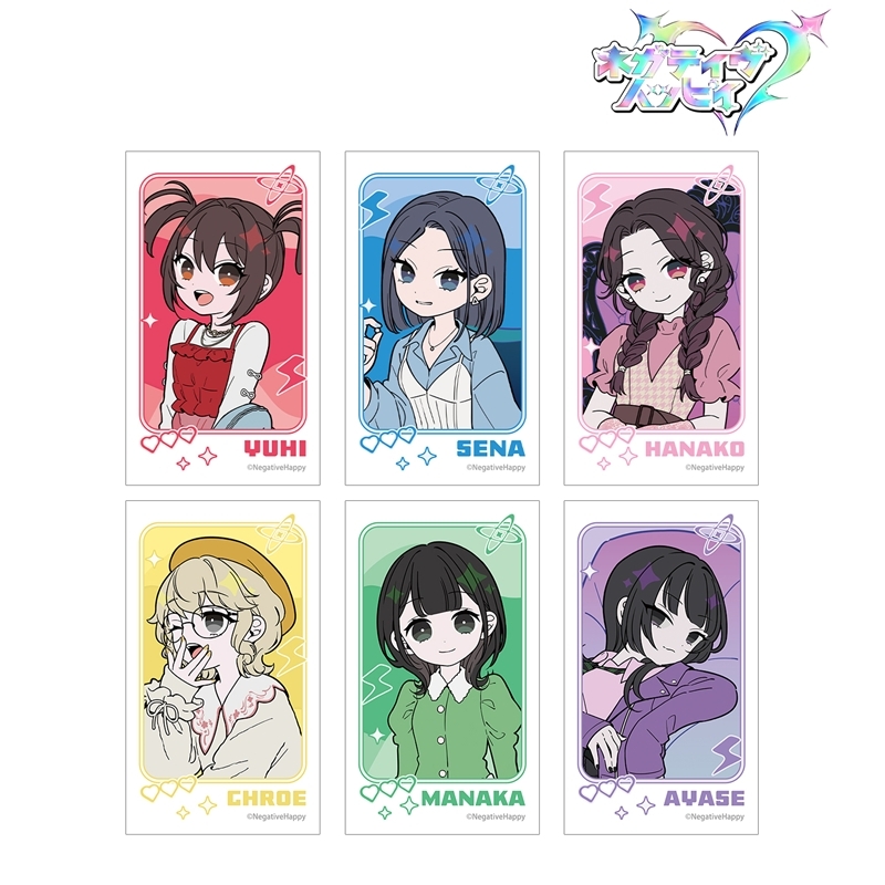 ネガティヴハッピィ 描き下ろし 2nd MVネガティヴver. トレーディングイラストカード(単位/単品) 图片 2 | AniSmile