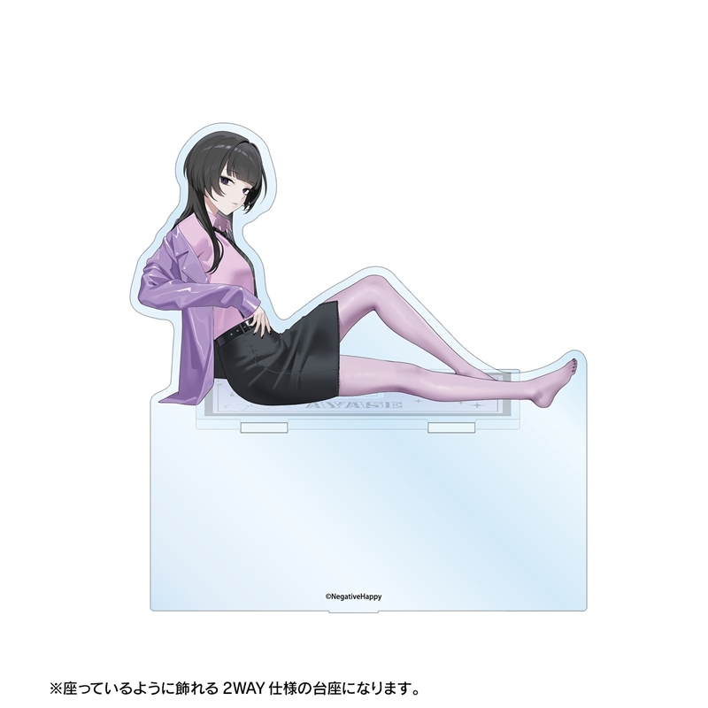 ネガティヴハッピィ 撮り下ろし アヤセ 2nd MVアイドルver. BIGアクリルスタンド Image 4 | AniSmile