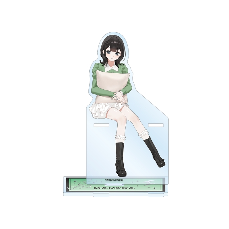 ネガティヴハッピィ 撮り下ろし マナカ 2nd MVアイドルver. BIGアクリルスタンド - official product image | AniSmile
