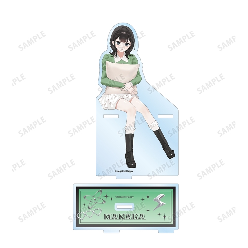ネガティヴハッピィ 撮り下ろし マナカ 2nd MVアイドルver. BIGアクリルスタンド Image 3 | AniSmile