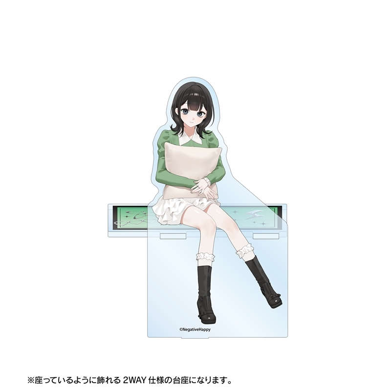 ネガティヴハッピィ 撮り下ろし マナカ 2nd MVアイドルver. BIGアクリルスタンド Image 4 | AniSmile