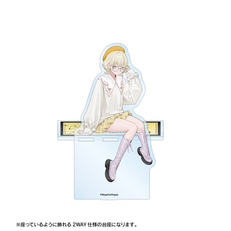 ネガティヴハッピィ 撮り下ろし クロエ 2nd MVアイドルver. BIGアクリルスタンド Image 4 | AniSmile