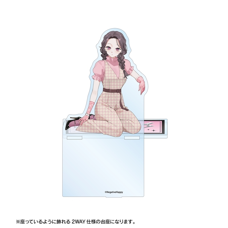 ネガティヴハッピィ 撮り下ろし ハナコ 2nd MVアイドルver. BIGアクリルスタンド 画像 4 | AniSmile