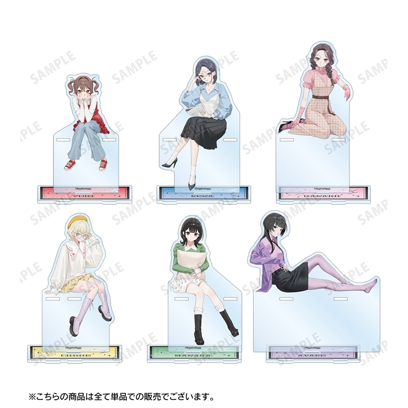 ネガティヴハッピィ 撮り下ろし ハナコ 2nd MVアイドルver. BIGアクリルスタンド 画像 5 | AniSmile