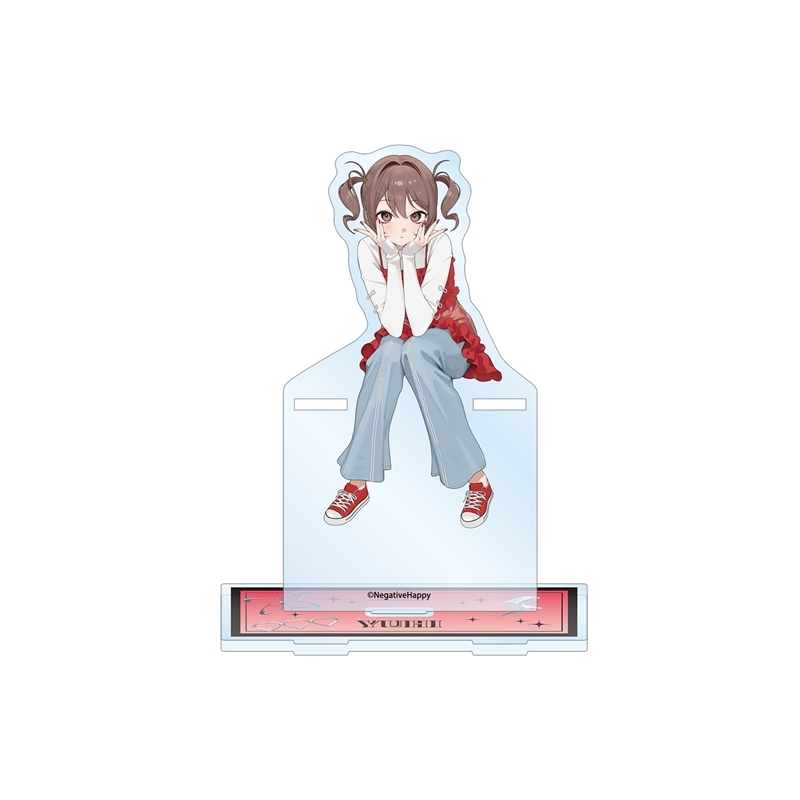 ネガティヴハッピィ 撮り下ろし ユウヒ 2nd MVアイドルver. BIGアクリルスタンド - AniSmile