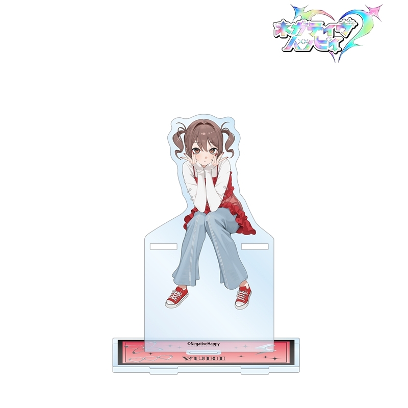 ネガティヴハッピィ 撮り下ろし ユウヒ 2nd MVアイドルver. BIGアクリルスタンド Image 2 | AniSmile