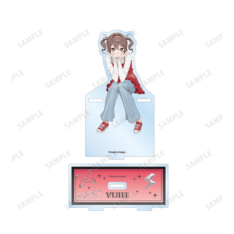 ネガティヴハッピィ 撮り下ろし ユウヒ 2nd MVアイドルver. BIGアクリルスタンド Image 3 | AniSmile