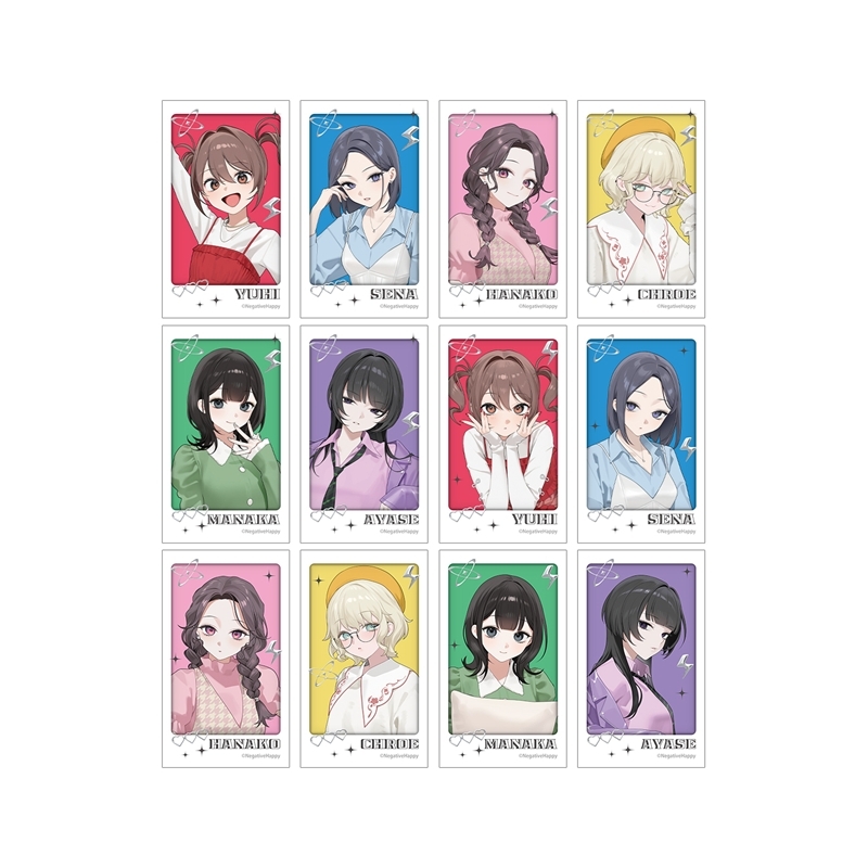 ネガティヴハッピィ 撮り下ろし 2nd MVアイドルver. トレーディングフォトカード(単位/単品) - AniSmile