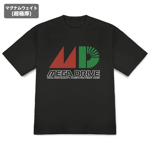 メガドライブ マグナムウェイトTシャツ/BLACK-L - official product image | AniSmile