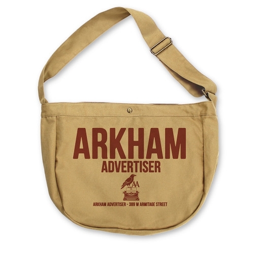 ミスカトニック大学購買部 アーカム・アドヴァタイザー ニュースペーパーバッグ/SAND KHAKI - AniSmile