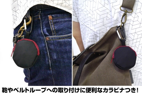 プレイステーション カラビナ付きミニポーチ for PlayStation Family Mark (4 Color) Image 5 | AniSmile