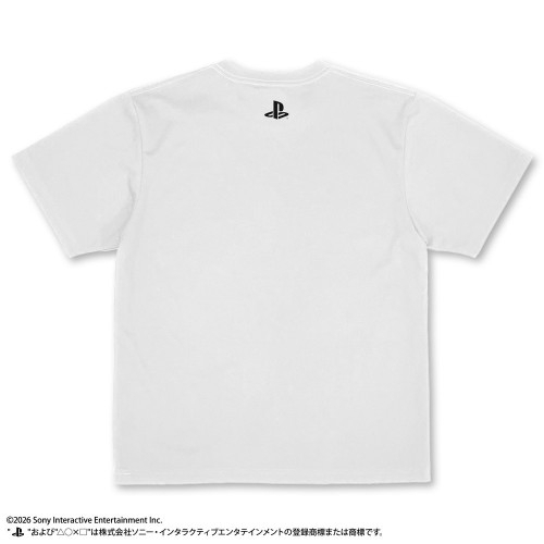 プレイステーション プレーティングTシャツ for PlayStation Shapes Logo/WHITE-M Image 3 | AniSmile