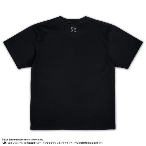 プレイステーション プレーティングTシャツ for PlayStation Family Mark/BLACK-S Image 3 | AniSmile