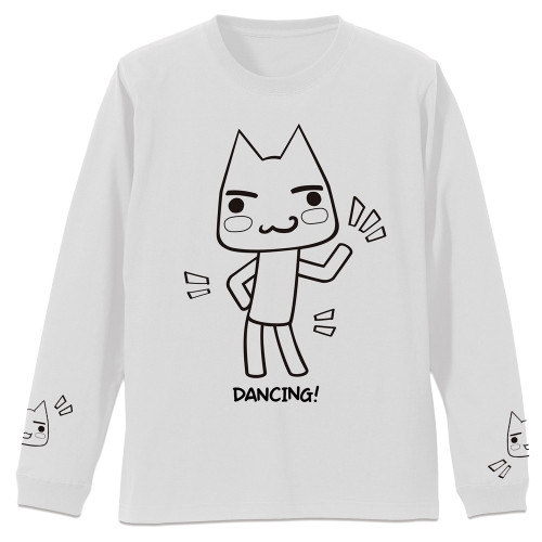 どこでもいっしょ トロ 袖リブロングスリーブTシャツ/WHITE-M - official product image | AniSmile
