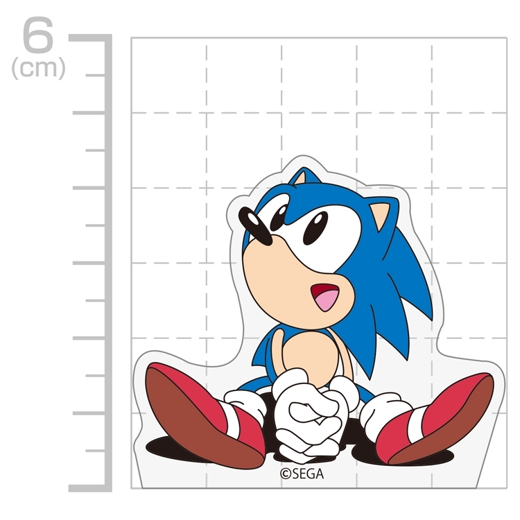 クラシックソニック アクリルブロックフィギュア Image 3 | AniSmile