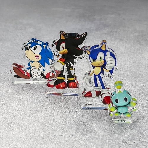 クラシックソニック アクリルブロックフィギュア Image 4 | AniSmile