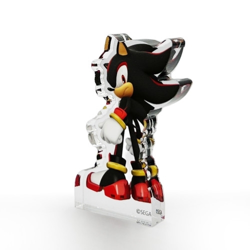 ソニック・ザ・ヘッジホッグ シャドウ アクリルブロックフィギュア Image 2 | AniSmile