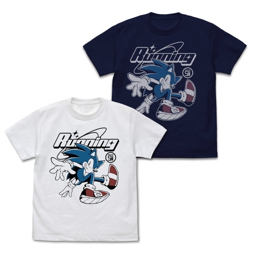ソニック スピードスター Tシャツ/NAVY-M - AniSmile