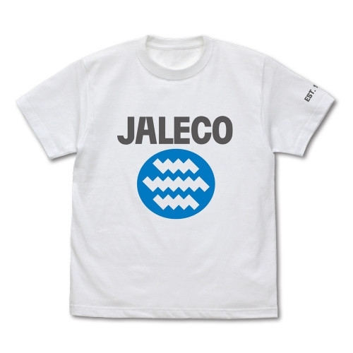 ジャレコ ロゴ Tシャツ/WHITE-M Image 2 | AniSmile