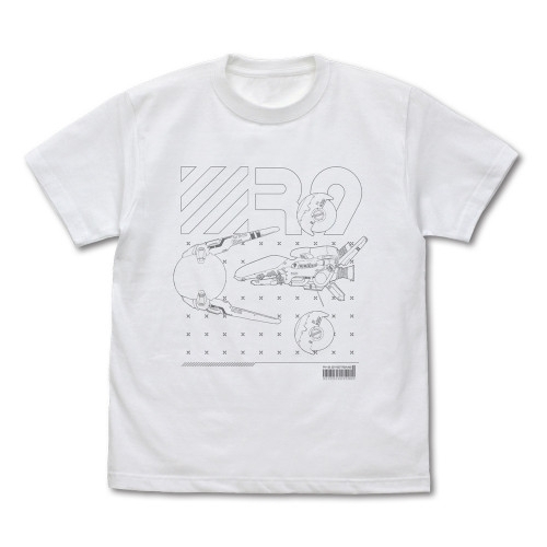 アールタイプ(R-TYPE) R9 Tシャツ/WHITE-L Image 2 | AniSmile