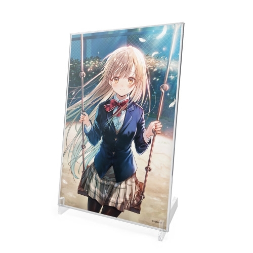 TVアニメ お隣の天使様にいつの間にか駄目人間にされていた件2 椎名真昼 アクリルアートスタンド ブランコと真昼Ver. 图片 2 | AniSmile