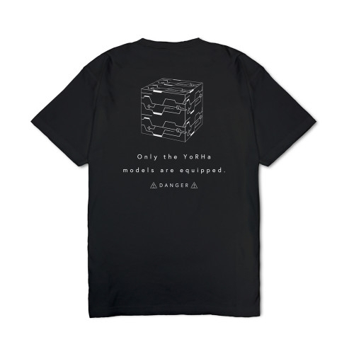 NieR:Automata Ver1.1a ヨルハ部隊 ヘビーウェイトTシャツ/BLACK-M Image 3 | AniSmile
