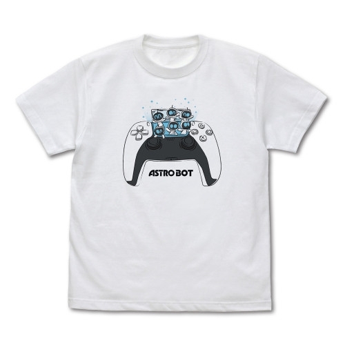 ASTRO BOT ボット Tシャツ/WHITE-M - official product image | AniSmile