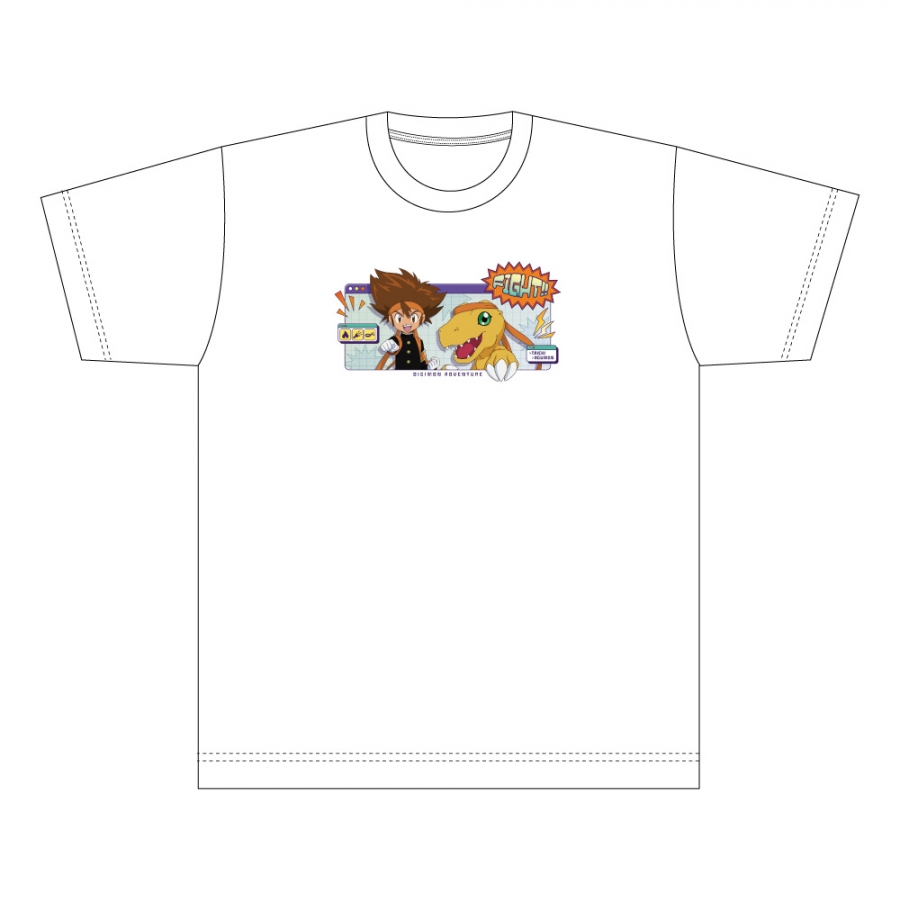デジモンアドベンチャー Tシャツ / L - official product image | AniSmile