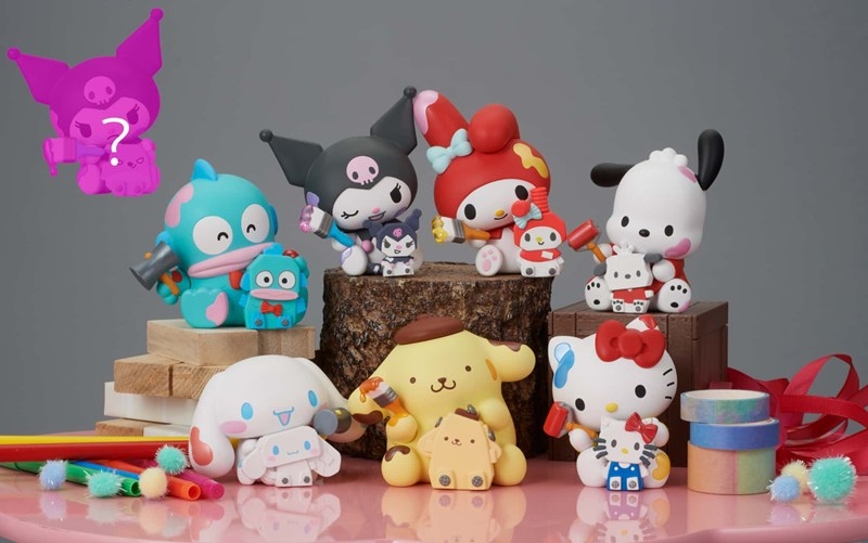 サンリオ PERIHAPI! こうさくちゅう Hello Kitty and Friends - official product image | AniSmile
