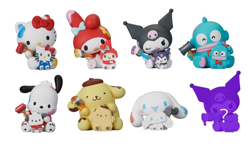 サンリオ PERIHAPI! こうさくちゅう Hello Kitty and Friends Image 2 | AniSmile