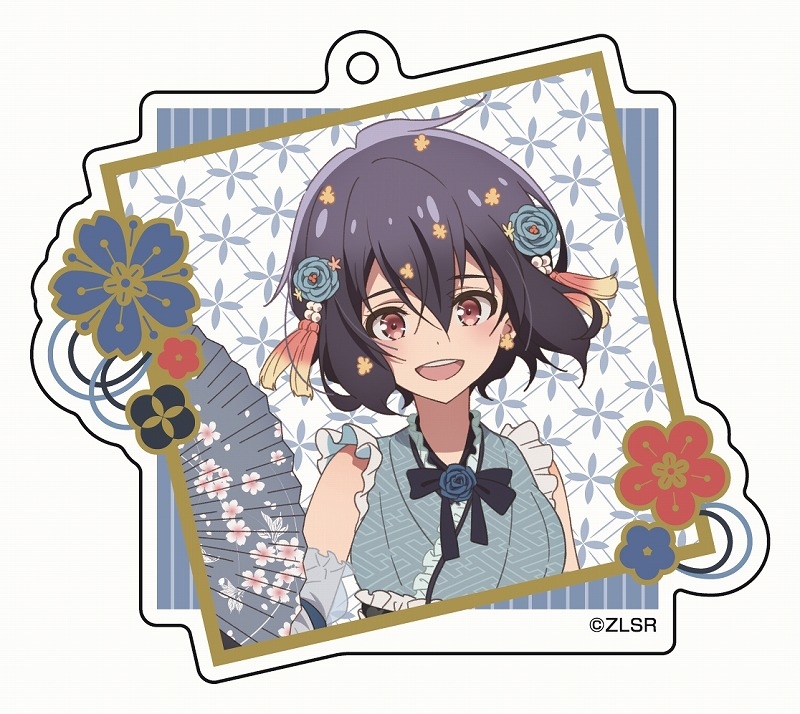 TVアニメ「ゾンビランドサガ リベンジ」 描き下ろしアクリルキーホルダー③水野 愛 - official product image | AniSmile