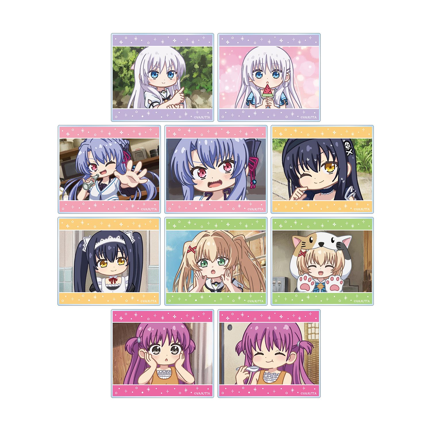 TVアニメ『Summer Pockets』 トレーディング ゆるコマ アクリルカード(単位/単品) - AniSmile