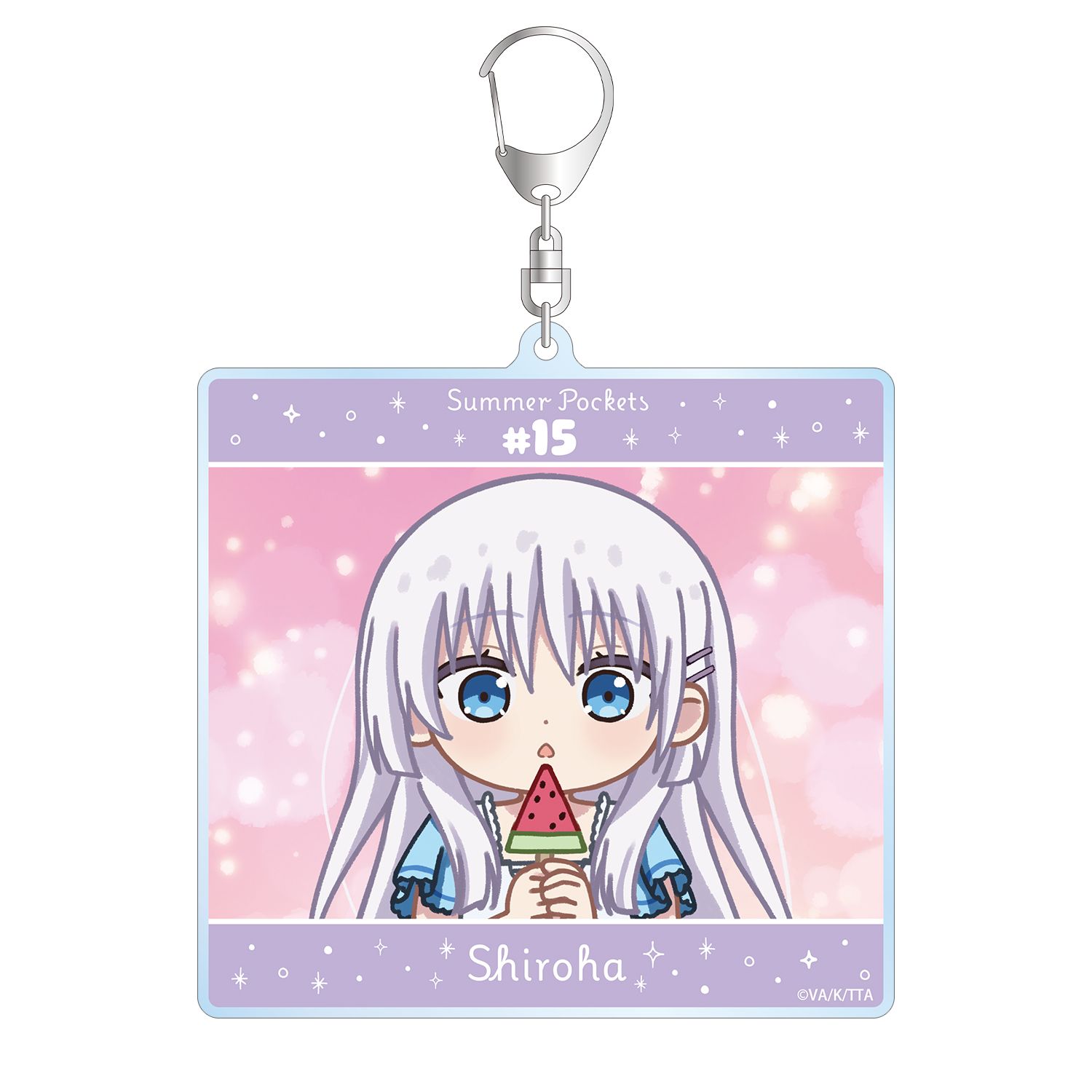 TVアニメ『Summer Pockets』 鳴瀬しろは ゆるコマ BIGアクリルキーホルダー ver.B - AniSmile