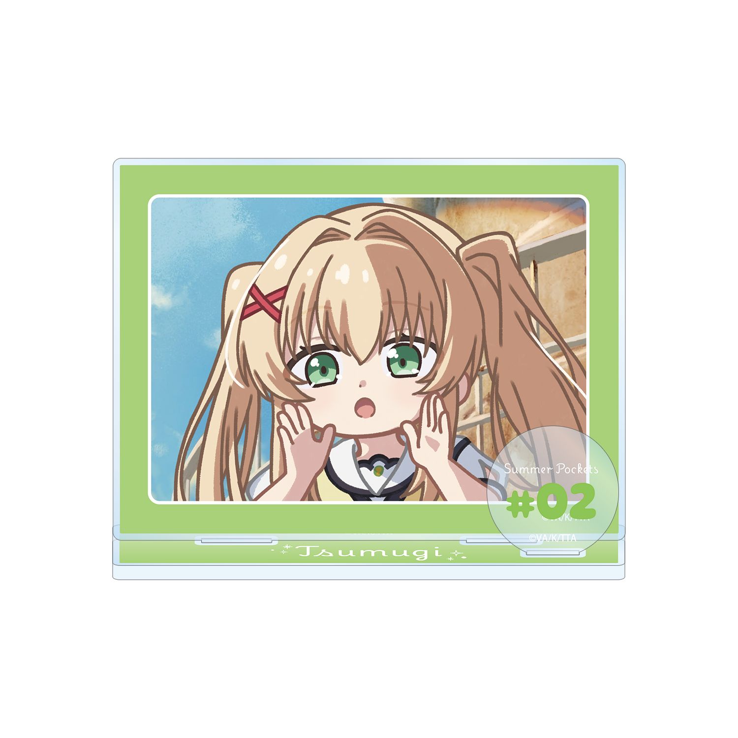 TVアニメ『Summer Pockets』 紬ヴェンダース ゆるコマ パーツ付きBIGアクリルスタンド ver.A - AniSmile